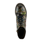 L'Artiste Fantastic Mid Boot (Women) - Blue Multi Boots - Casual - Mid - The Heel Shoe Fitters