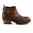 L'Artiste Farruko Ankle Boot (Women) - Camel Multi Boots - Casual - Low - The Heel Shoe Fitters