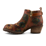 L'Artiste Farruko Ankle Boot (Women) - Camel Multi Boots - Casual - Low - The Heel Shoe Fitters