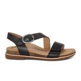 Aetrex Tamara Backstrap Sandal (Women) - Black Sandals - Backstrap - The Heel Shoe Fitters