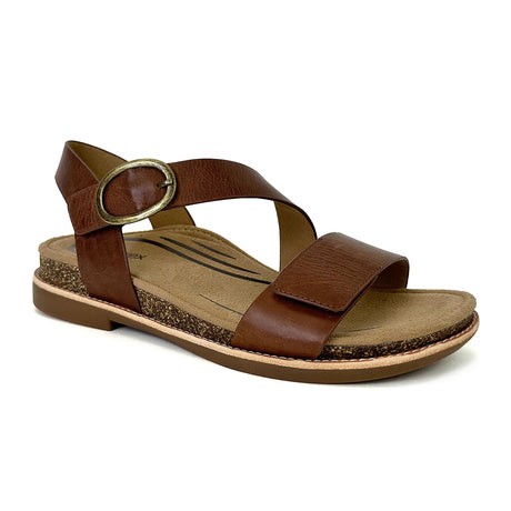 Aetrex Tamara Backstrap Sandal (Women) - Walnut Sandals - Backstrap - The Heel Shoe Fitters