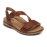 Aetrex Tamara Backstrap Sandal (Women) - Walnut Sandals - Backstrap - The Heel Shoe Fitters