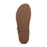 Aetrex Tamara Backstrap Sandal (Women) - Walnut Sandals - Backstrap - The Heel Shoe Fitters