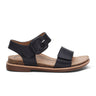 Aetrex Claire Backstrap Sandal (Women) - Black Sandal - Backstrap - The Heel Shoe Fitters