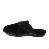Aetrex Mandy Slipper (Women) - Black Dress-Casual - Slipper - The Heel Shoe Fitters