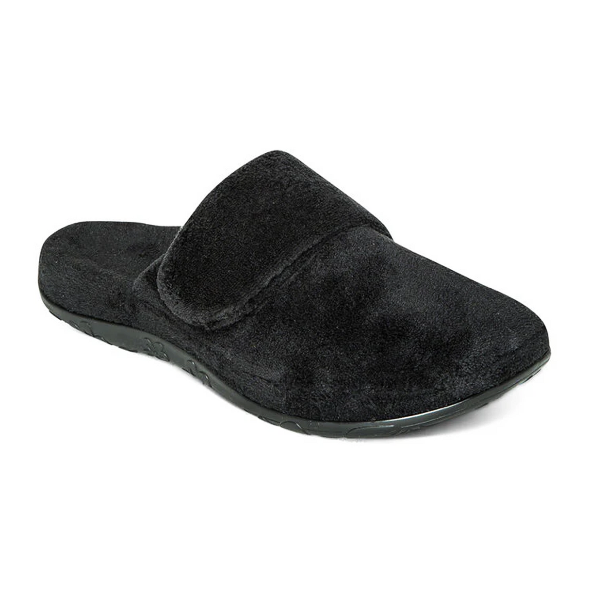 Aetrex Mandy Slipper (Women) - Black Dress-Casual - Slipper - The Heel Shoe Fitters