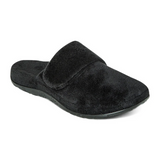 Aetrex Mandy Slipper (Women) - Black Dress-Casual - Slipper - The Heel Shoe Fitters