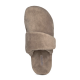 Aetrex Mandy Slipper (Women) - Coffee Dress-Casual - Slipper - The Heel Shoe Fitters