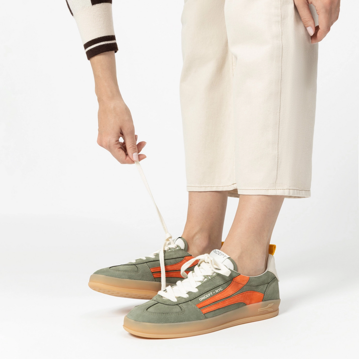 Oncept Fez Sneaker (Men) - Dark Olive
