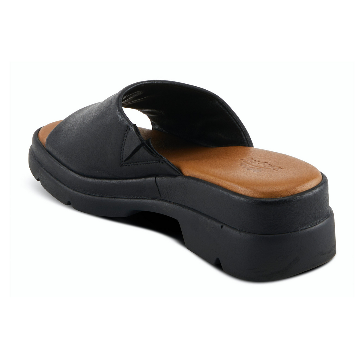 Spring Step FireIsland (Women) - Black Sandal - Backstrap - The Heel Shoe Fitters