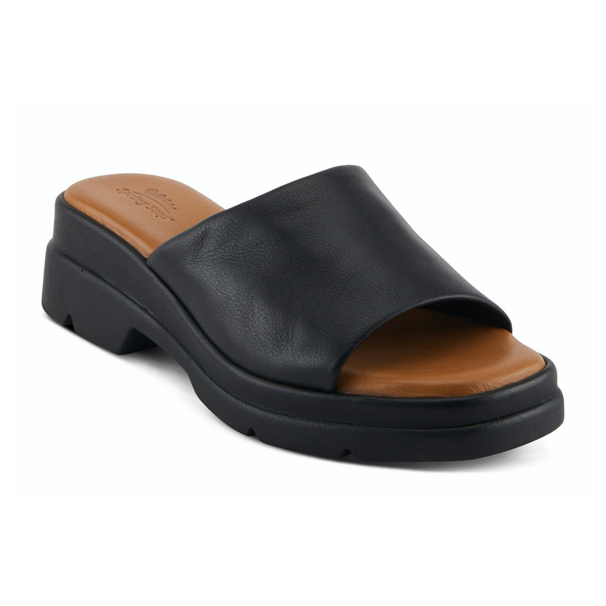 Spring Step FireIsland (Women) - Black Sandal - Backstrap - The Heel Shoe Fitters