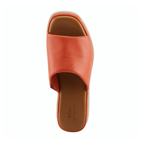 Spring Step FireIsland Slide Sandal (Women) - Mango Sandal - Backstrap - The Heel Shoe Fitters