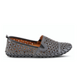 Spring Step Flowerflow Slip On (Women) - Charcoal Dress-Casual - Flats - The Heel Shoe Fitters