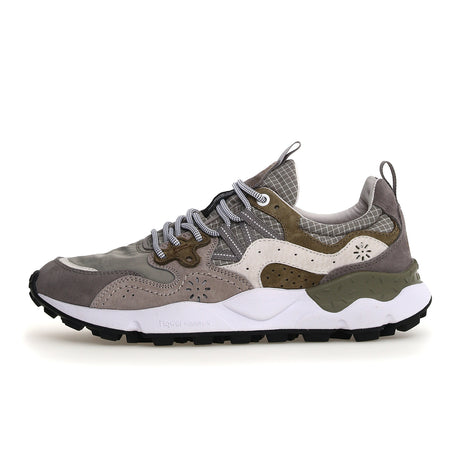 Flower Mountain Yamano 3 Sneaker (Men) - Grey/Light Grey Athletic - Casual - Lace Up - The Heel Shoe Fitters