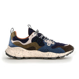 Flower Mountain Yamano 3 Sneaker (Men) - Light Brown/Light Blue/Violet Athletic - Running - Trail - The Heel Shoe Fitters