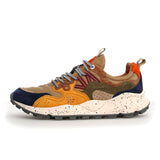 Flower Mountain Yamano 3 Sneaker (Men) - Navy/Cream Athletic - Running - Trail - The Heel Shoe Fitters