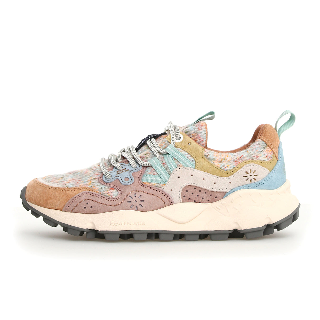 Flower Mountain Yamano 3 Sneaker (Women) - Cream/Bone Athletic - Running - Trail - The Heel Shoe Fitters