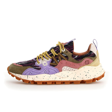 Flower Mountain Yamano 3 Sneaker (Women) - Light Brown/Violet Athletic - Running - Trail - The Heel Shoe Fitters