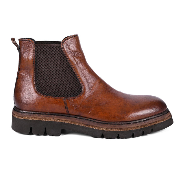 ROAN Defy Chelsea Boot (Men) - Cognac TDM HD TML Boots - Casual - Mid - The Heel Shoe Fitters