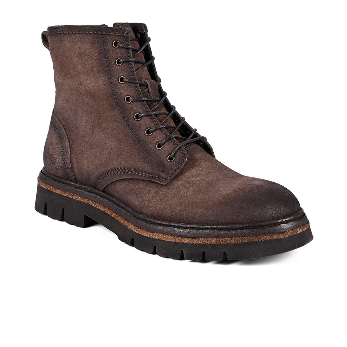 ROAN Duty Lace Up Boot (Men) - Brown Valour Boots - Casual - Mid - The Heel Shoe Fitters