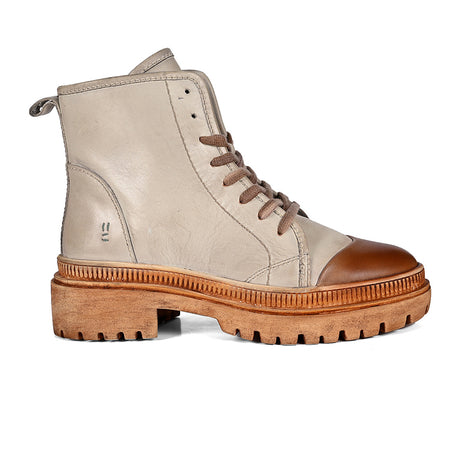 ROAN Kinship Lace Up Mid Boot (Women) - Almond Bone Boots - Casual - Mid - The Heel Shoe Fitters