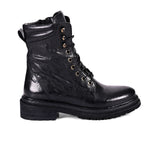 ROAN Awol Lace Up Mid Boot (Women) - Black Boots - Casual - Mid - The Heel Shoe Fitters