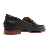 Frankie4 Franklin Loafer (Women) - Black Tumbled Dress-Casual - Loafer - The Heel Shoe Fitters