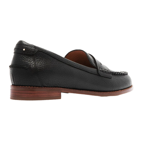 Frankie4 Franklin Loafer (Women) - Black Tumbled Dress-Casual - Loafer - The Heel Shoe Fitters