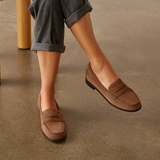 Frankie4 Franklin Loafer (Women) - Pecan Suede