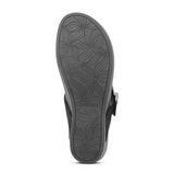 Aetrex Tasha Sandal (Women) - Black Sandals - Thong - The Heel Shoe Fitters