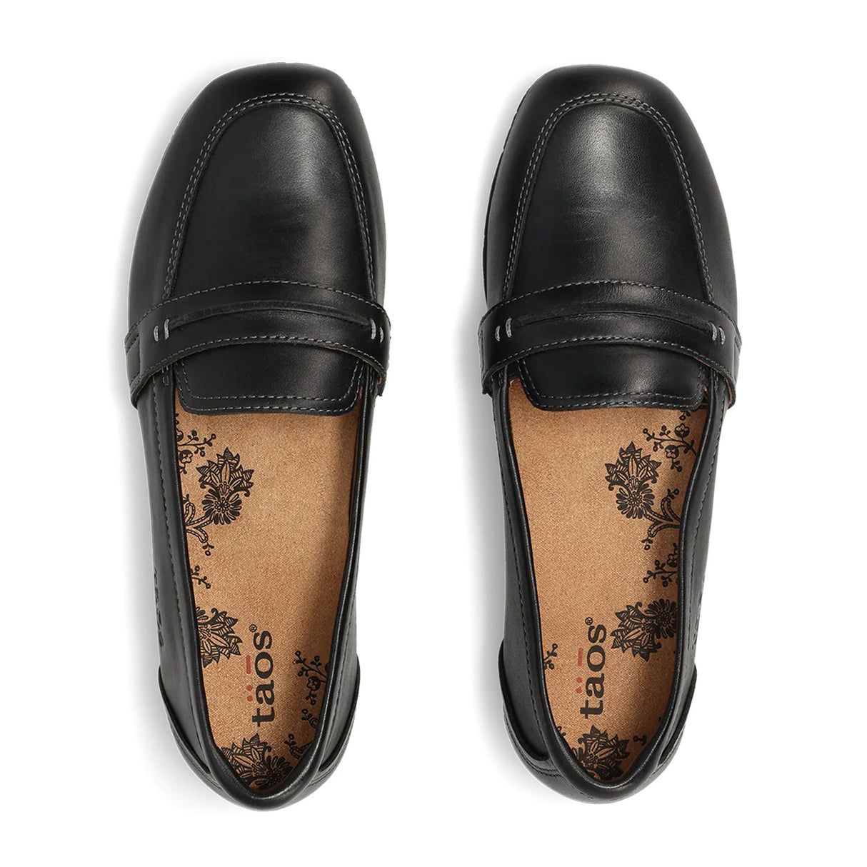 Taos Gabby Loafer (Women) - Black Dress-Casual - Loafers - The Heel Shoe Fitters