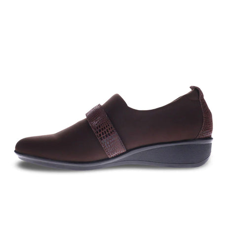 Revere Genoa Stretch Loafer (Women) - Espresso Dress-Casual - Loafers - The Heel Shoe Fitters