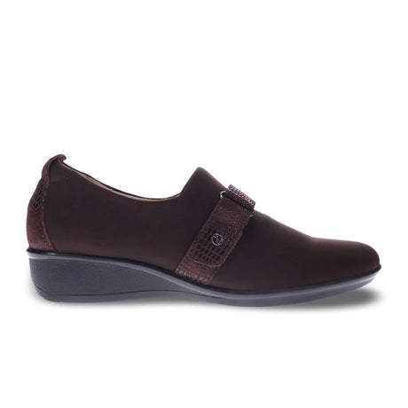 Revere Genoa Stretch Loafer (Women) - Espresso Dress-Casual - Loafers - The Heel Shoe Fitters