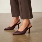 Frankie4 Gigi Slingback Heel (Women) - Chestnut