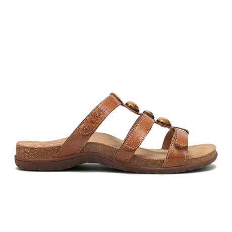 Taos Gemma Slide Sandal (Women) - Hazelnut  - The Heel Shoe Fitters