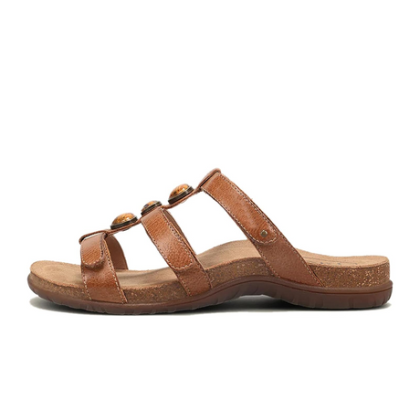 Taos Gemma Slide Sandal (Women) - Hazelnut  - The Heel Shoe Fitters