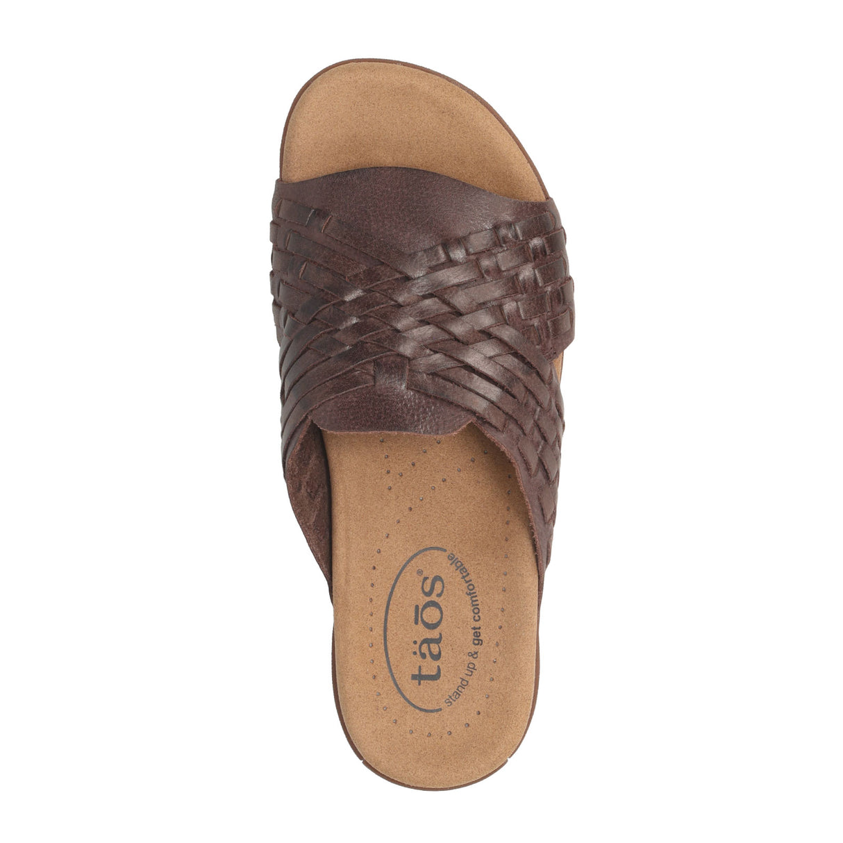 Taos Guru Slide Sandal (Women) - Chocolate Sandals - Slide - The Heel Shoe Fitters