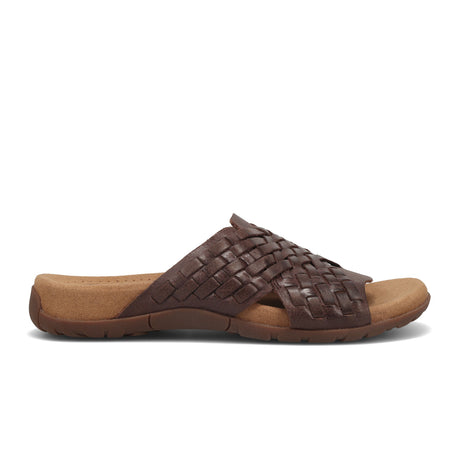 Taos Guru Slide Sandal (Women) - Chocolate Sandals - Slide - The Heel Shoe Fitters
