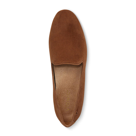 Vionic Willa II Slip On (Women) - Brown Suede Dress-Casual - Flats - The Heel Shoe Fitters