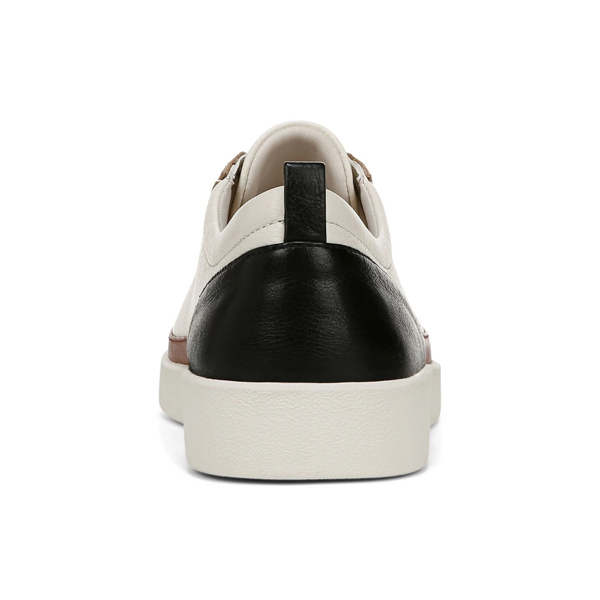 Vionic Winny Sneaker (Women) - Ivory/Black Tumbled Leather Athletic - Casual - Lace Up - The Heel Shoe Fitters