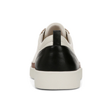 Vionic Winny Sneaker (Women) - Ivory/Black Tumbled Leather Athletic - Casual - Lace Up - The Heel Shoe Fitters
