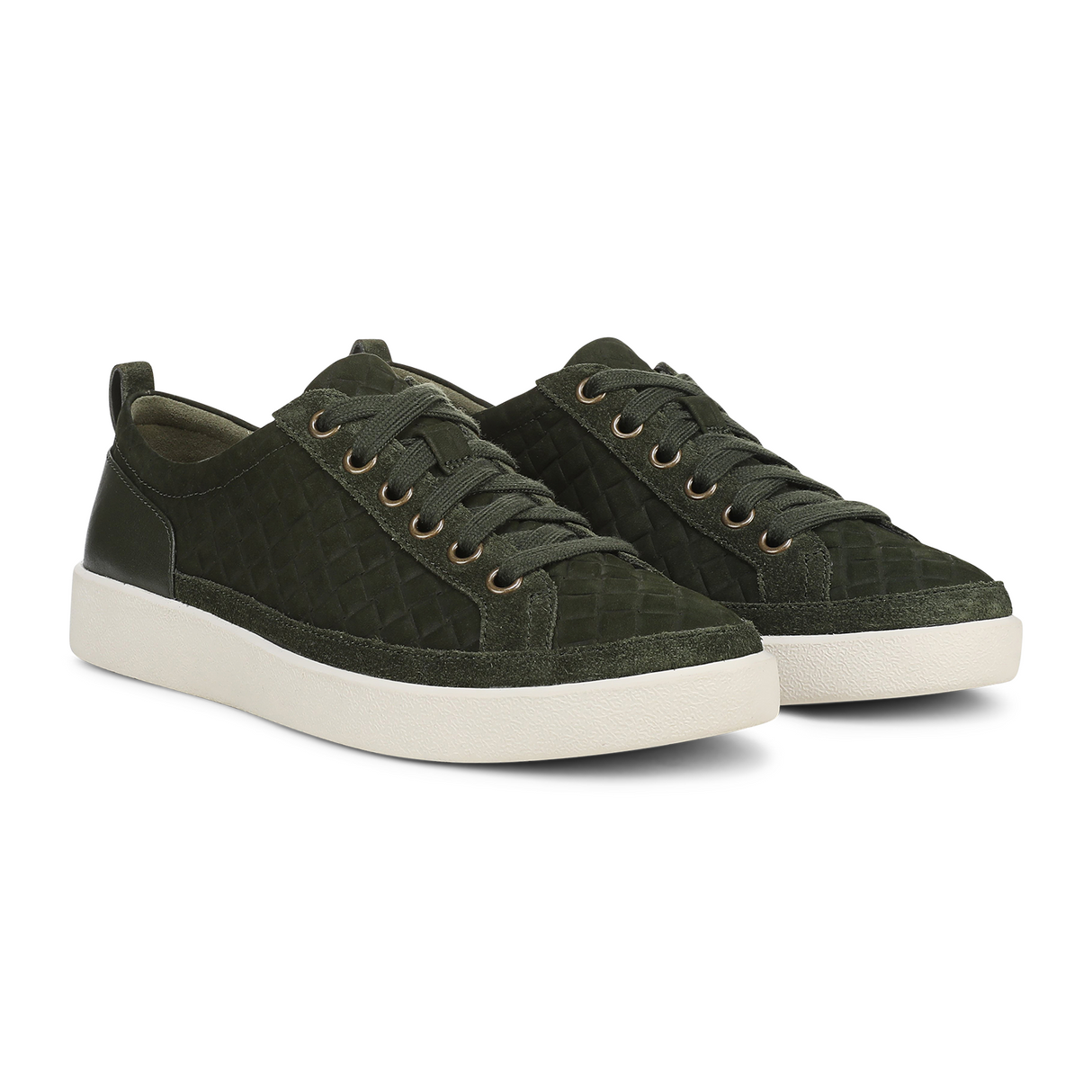 Vionic Winny (Women) - Olive Moss Athletic - Casual - Lace Up - The Heel Shoe Fitters