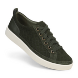 Vionic Winny (Women) - Olive Moss Athletic - Casual - Lace Up - The Heel Shoe Fitters