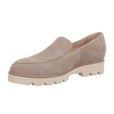 Vionic Kensley (Women) - Grey Suede Dress-Casual - Loafers - The Heel Shoe Fitters