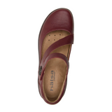 Halsa Ava Mary Jane (Women) - Dark Cherry Dress-Casual - Slip On - The Heel Shoe Fitters
