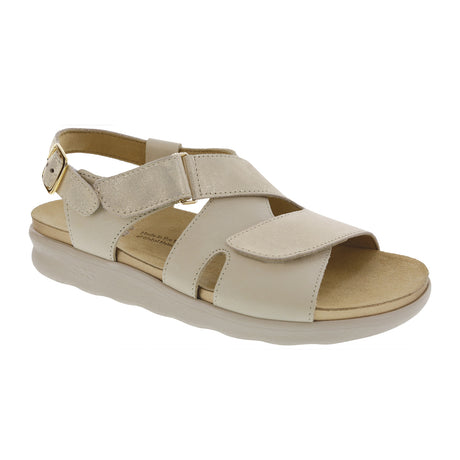 SAS Huggy Backstrap Sandal (Women) - Soft Gold Sandal - Backstrap - The Heel Shoe Fitters