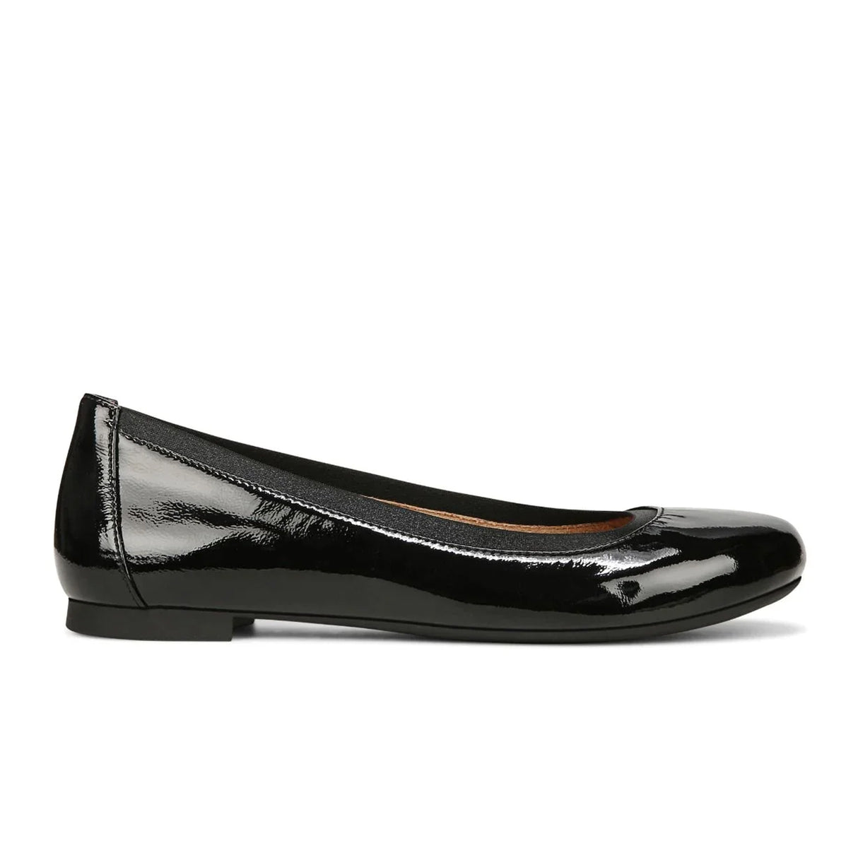 Vionic Anita Flat (Women) - Black Patent Dress-Casual - Flats - The Heel Shoe Fitters