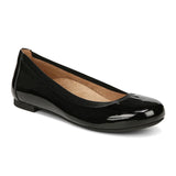 Vionic Anita Flat (Women) - Black Patent Dress-Casual - Flats - The Heel Shoe Fitters