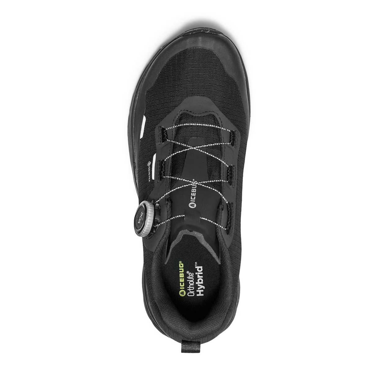 Icebug Rover 2 RB9X GTX Hiking Shoe (Men) - Black/Slate Grey Athletic - Hiking - The Heel Shoe Fitters