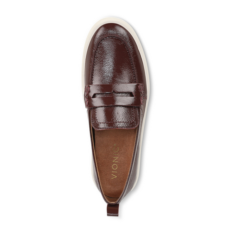 Vionic Uptown Loafer (Women) - Redwood Wine Dress-Casual - Loafer - The Heel Shoe Fitters